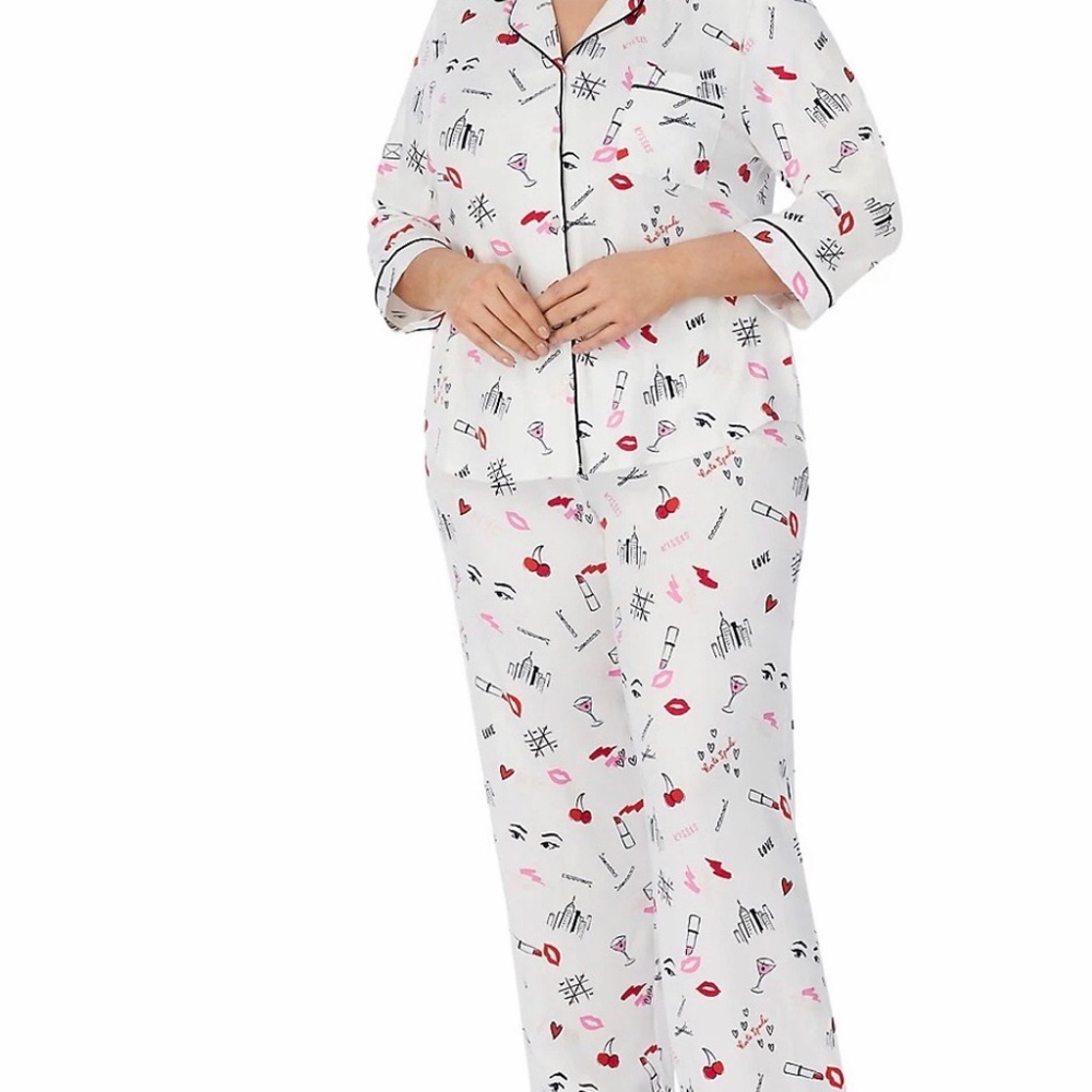 🔥Host Pick 🔥NWT Plus 2X Kate Spade Printed Pajama Set